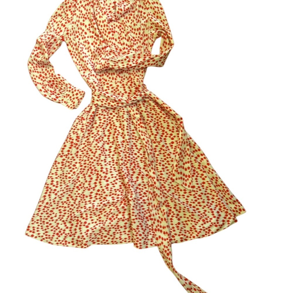 Vintage tulip print dress size small